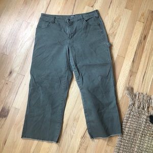 Wild Fable Cargo Skater Fit Cropped Pant Sz 12